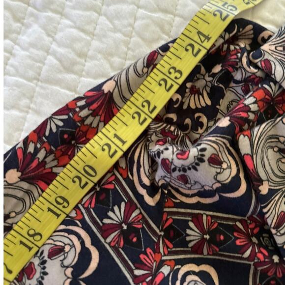 TRUTH BY REPUBLIC Jacket Womens Medium Paisley Jersey Knit Blazer Boho Office - Picture 14 of 15